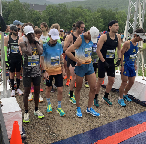 Runners at the start