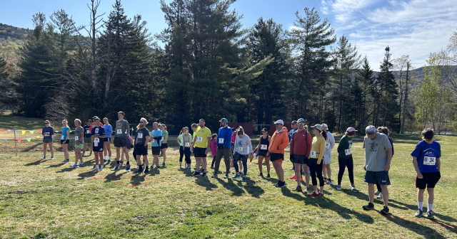 Runners at the start