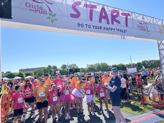 Runners at the start