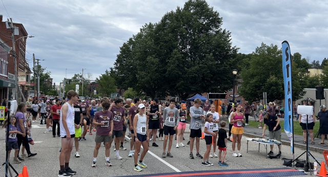 Runners at the start