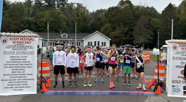 Runners at the start