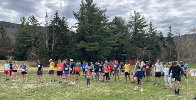 Runners at the start