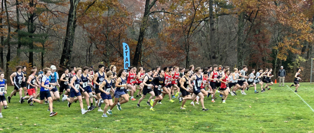 Start of the boys race