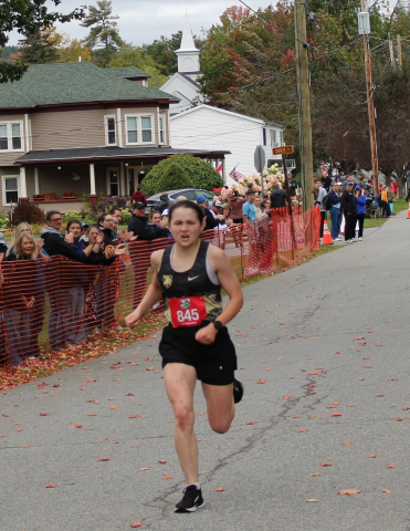 Half Marathon female winner Alyssa Wray