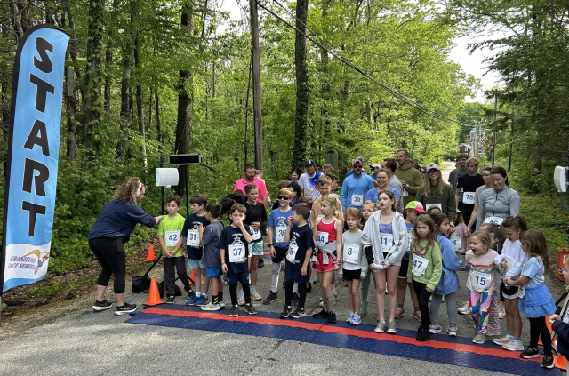 Runners at the start