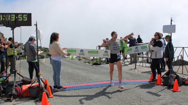 Amber Ferreira of Concord, NH was the female winner in a time of 1:13:54