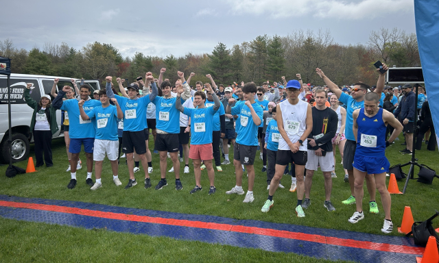 Runners at the start