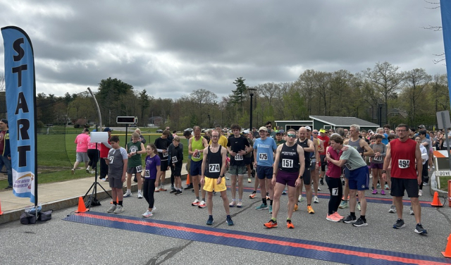 Runners at the start