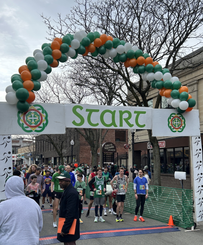 Runners at the start