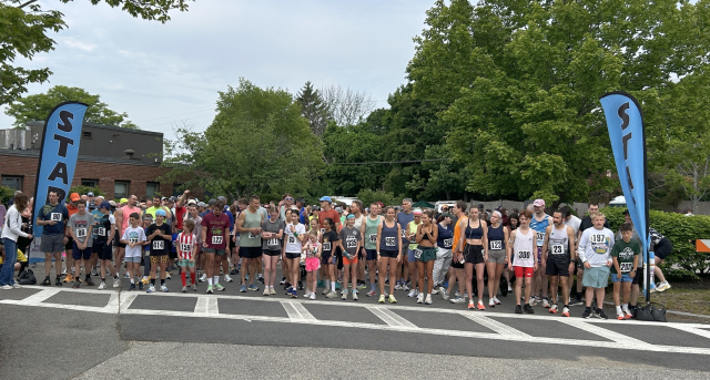 Runners at the start